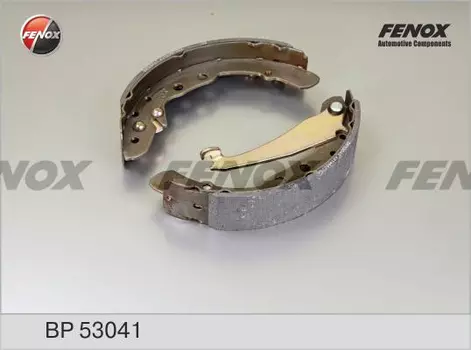 Тормозные колодки барабанные задняя ось FENOX BP53041