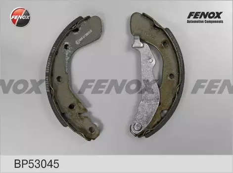 Тормозные колодки барабанные задняя ось FENOX BP53045