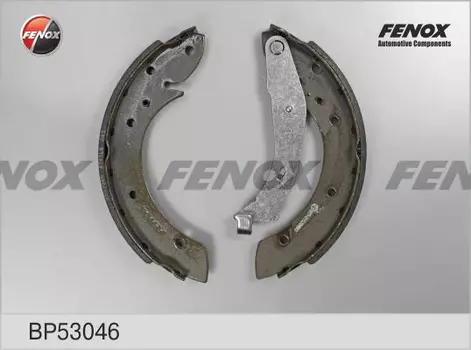 Тормозные колодки барабанные задняя ось FENOX BP53046