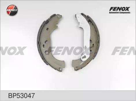 Тормозные колодки барабанные задняя ось FENOX BP53047