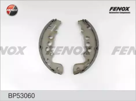 Тормозные колодки барабанные задняя ось FENOX BP53060