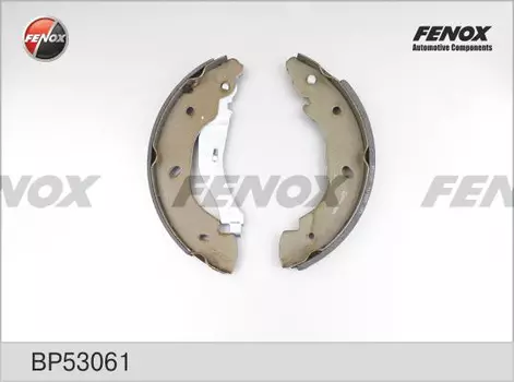 Тормозные колодки барабанные задняя ось FENOX BP53061