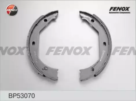 Тормозные колодки барабанные задняя ось FENOX BP53070