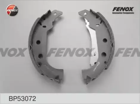 Тормозные колодки барабанные задняя ось FENOX BP53072