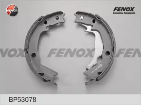 Тормозные колодки барабанные задняя ось FENOX BP53078