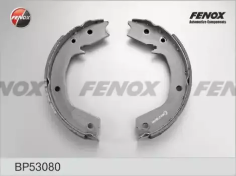 Тормозные колодки барабанные задняя ось FENOX BP53080