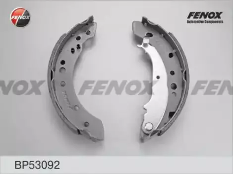 Тормозные колодки барабанные задняя ось FENOX BP53092