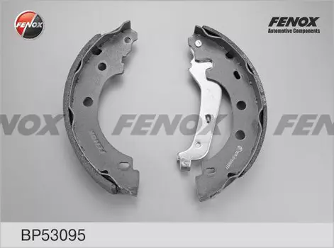 Тормозные колодки барабанные задняя ось FENOX BP53095