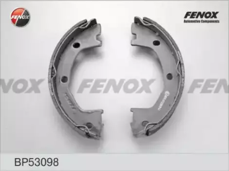 Тормозные колодки барабанные задняя ось FENOX BP53098