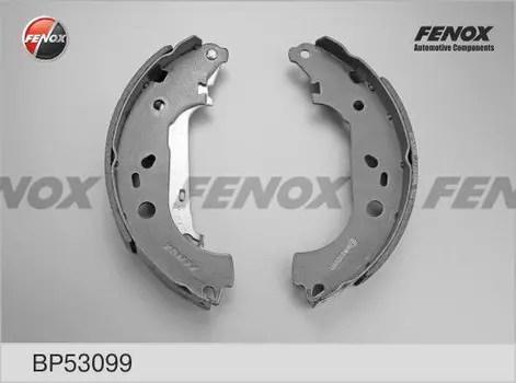 Тормозные колодки барабанные задняя ось FENOX BP53099