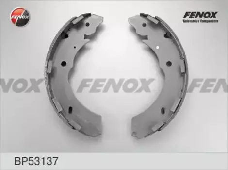 Тормозные колодки барабанные задняя ось FENOX BP53137