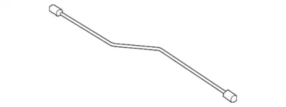 Brake Hose !Rear Left/Right \15>23 MB AMG GT 43 3.0L L6 000 420 69 05