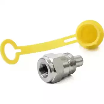 БРС7-14П Быстроразъёмное соединение гидравлическое, 700 бар, 1/4 , ниппель ТЕХРИМ