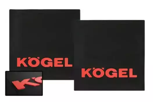 БРЫЗГОВИК 40Х40СМ (KOGEL) ОБЪЕМНЫЙ ТЕКСТ, КРАСНЫЙ AT-37481 AT