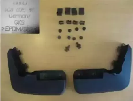 БРЫЗГОВИК AUDI A6 ПЕРЕДНИЙ КОМПЛЕКТ OE 4G8075111 VAG