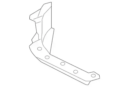 Брызговик переднего подкрылка KD53-56-115A MAZDA