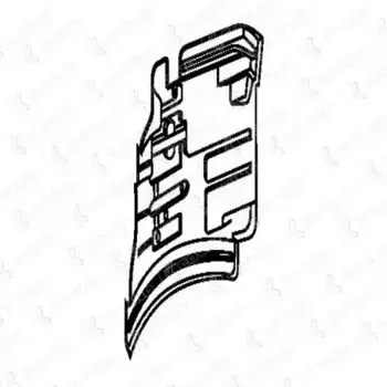 брызговик! передний правый\RVI Premium 385/198 COVIND