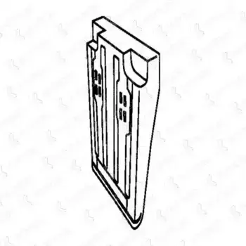 брызговик! полуприцепа 450х640 с TPS/142 \ Schmitz TPS/120 COVIND