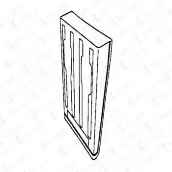 брызговик! полуприцепа 450х640\ SCHMITZ TPS/100 COVIND