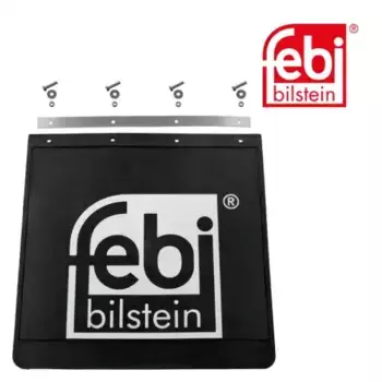 брызговик! (р) 400x400 с креп. компл. на сторону\DAF, MB, RVI, BPW, MAN, SAF 30803 FEBI