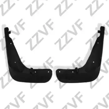 Брызговики передние (под оригинал) (комплект - 2шт.) VW Golf Plus V (5M1) 2005-... (--, РОССИЯ) ZVG112P ZZVF