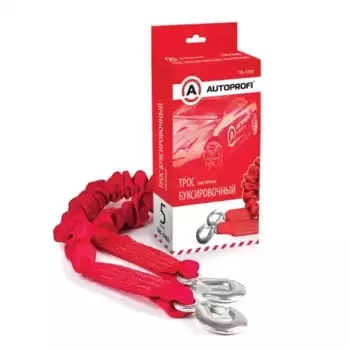 Буксировочный трос AUTOPROFI TRL-5000 5 тонн 4 м