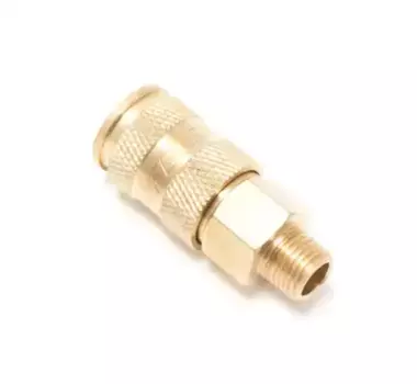 быстроразъем пневматический! с клапаном-наружняя резьба 1/2''\ F-BSE1-4SM FORSAGE