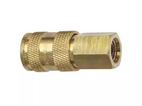 быстроразъем! пневматический с клапаном - внутренняя резьба 1/4'' (латунь)\ F-BSE1-2SF FORSAGE