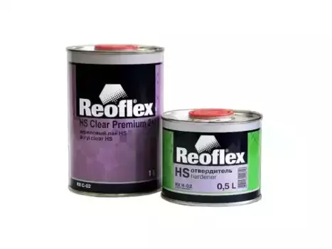 Ц0012749 Лак REOFLEX акриловый 2К MS 2+1 1,0л
