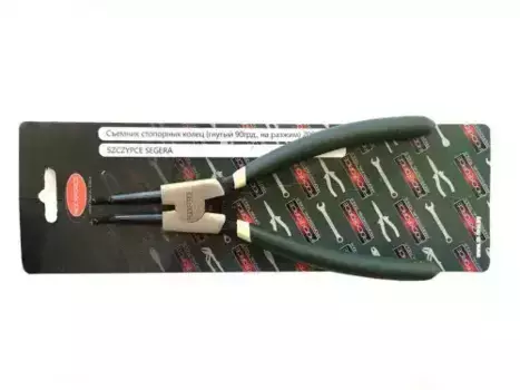 cъемник стопорных колец! гнутый на разжим(90С град.,L-230мм),в блистере\ RF-609230SB ROCK FORCE