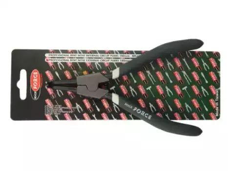 cъемник стопорных колец! гнутый на разжим(90С град., L-180мм),в блистере\ RF-609180SB ROCK FORCE