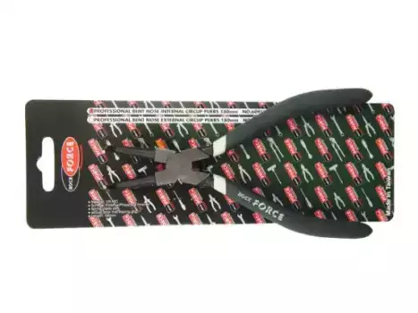 cъемник стопорных колец! гнутый на сжим(90С град., L-180мм),в блистере\ RF-609180HB ROCK FORCE