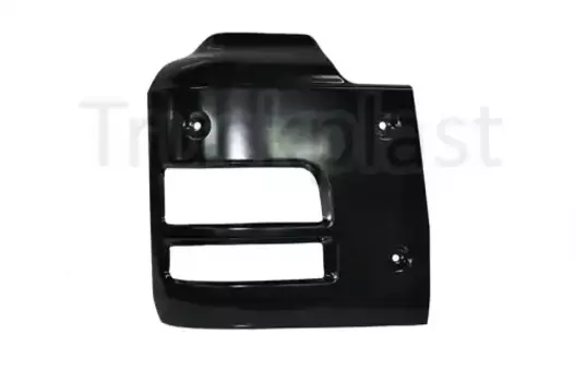 часть бампера! правая угловая часть, металл\ MAN