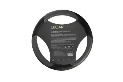 Чехол на руль LECAR LECAR000125208 экокожа размер M 37-39 см