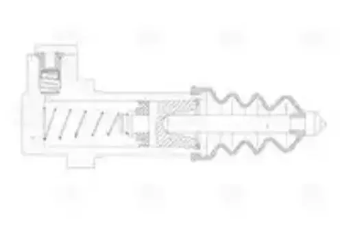 Цилиндр сцепления TRIALLI CF 930