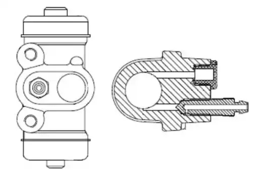 цилиндр тормозной задний!\ Mazda 323 1.4-2.0TD 94-98 0 986 475 947 BOSCH
