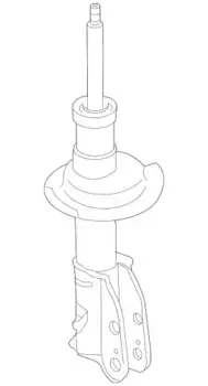 CT4Z18124A Амортизатор передний FORD