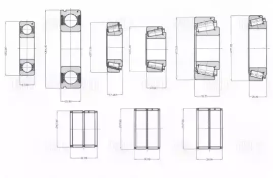 CT 726 Ремкомплект КПП (5 ступ.) для а/м ГАЗель Next (15-) (Cummins E4 330Нм, 149лс) (только подшип. TRIALLI