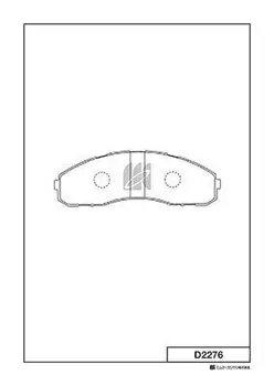 D2276 колодки дисковые п.!\ Isuzu N-series NQR 01>