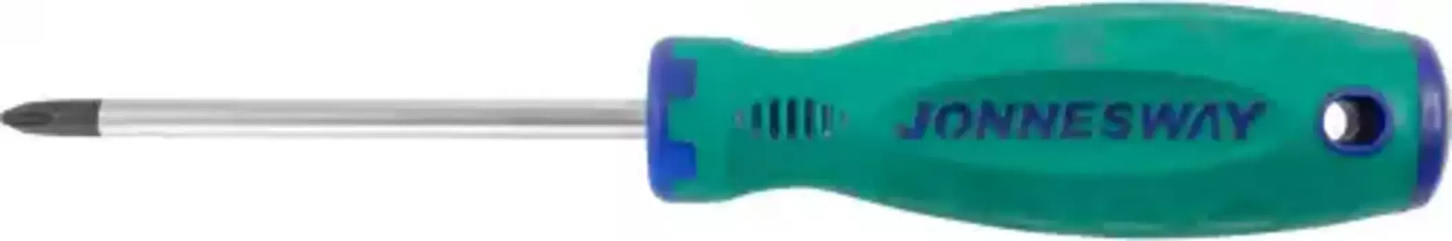 D71P2100 Отвертка стержневая крестовая ANTI-SLIP GRIP, PH2х100 мм JONNESWAY