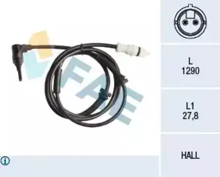 Датчик ABS FAE 78251