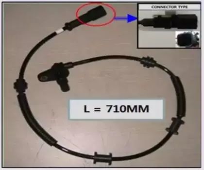 Датчик ABS SSANGYONG 4892009600