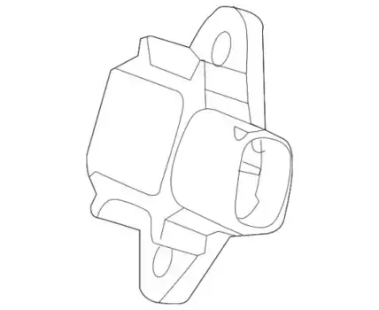 датчик давления воздуха MB W203/W211/W164/Sprinter, Mitsubishi Colt 1.5-4.7CDI 01> 004 153 84 28