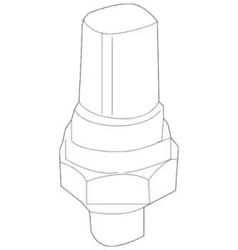 датчик давления выхлопных газов!\ MB Sprinter OM611/612 009 153 50 28 64