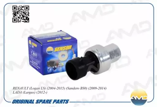 датчик кондиционера!\ Renault Logan/Sandero 04>, Lada Largus 12> AMD.SEN281 AMD