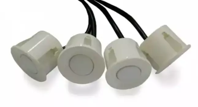 датчик парктроника! 18мм 2.5 м (белый) PS-18\ A07153S AVS