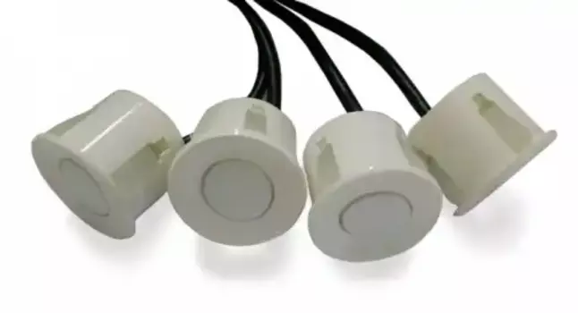 датчик парктроника! 22мм 2.5м белый\