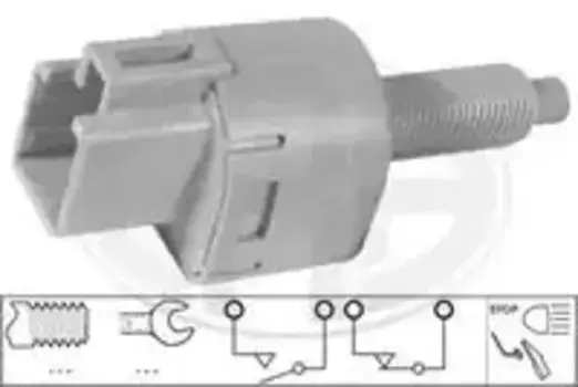 датчик стоп-сигнала!\ Toyota Avensis/Land Cruiser/RAV 4/Corolla Verso/Yaris 1.6-4.5D 05> 330738 ERA