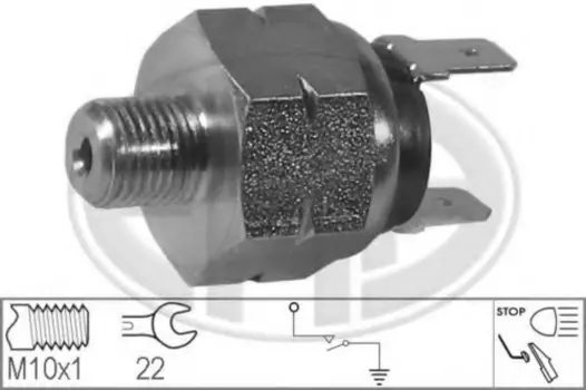 датчик стоп-сигнала!\ VW Golf 1.3-1.8 74-83/LT 2.0-2.4i/2.4D/TD 75-95 330063 ERA