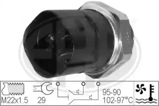 Датчик температуры автомобильные ERA 330280